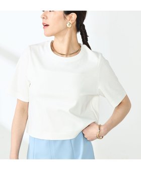 【ノーリーズ/NOLLEY'S】のW W ショート丈Tシャツ 人気、トレンドファッション・服の通販 founy(ファニー) ファッション Fashion レディースファッション Fashion for Women トップス・カットソー Cut & Sew Tops シャツ・ブラウス・オフィスカジュアル Elegant Blouses & Button-Ups ロングTシャツ・Tシャツ Longline T-Shirts & Tees 2025年 2025 2025春夏・S/S Spring/Summer 2025 SS25 おすすめ Recommended / Our Picks ショート Short, Short Length ノースリーブ Sleeveless, No-Sleeve 半袖 Short Sleeve, Half Sleeve ビジネス 仕事 通勤 Business / Work / Commuting |ID:prp329100004531808