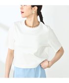 【ノーリーズ/NOLLEY'S】のW W ショート丈Tシャツ 人気、トレンドファッション・服の通販 founy(ファニー) ファッション Fashion レディースファッション Fashion for Women トップス・カットソー Cut & Sew Tops シャツ・ブラウス・オフィスカジュアル Elegant Blouses & Button-Ups ロングTシャツ・Tシャツ Longline T-Shirts & Tees 2025年 2025 2025春夏・S/S Spring/Summer 2025 SS25 おすすめ Recommended / Our Picks ショート Short, Short Length ノースリーブ Sleeveless, No-Sleeve 半袖 Short Sleeve, Half Sleeve ビジネス 仕事 通勤 Business / Work / Commuting thumbnail ホワイト|ID: prp329100004531808 ipo3291000000033015221
