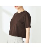 【ノーリーズ/NOLLEY'S】のW W ショート丈Tシャツ 人気、トレンドファッション・服の通販 founy(ファニー) ファッション Fashion レディースファッション Fashion for Women トップス・カットソー Cut & Sew Tops シャツ・ブラウス・オフィスカジュアル Elegant Blouses & Button-Ups ロングTシャツ・Tシャツ Longline T-Shirts & Tees 2025年 2025 2025春夏・S/S Spring/Summer 2025 SS25 おすすめ Recommended / Our Picks ショート Short, Short Length ノースリーブ Sleeveless, No-Sleeve 半袖 Short Sleeve, Half Sleeve ビジネス 仕事 通勤 Business / Work / Commuting thumbnail ダークブラウン|ID: prp329100004531808 ipo3291000000033015222