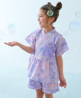 【デビロック/devirock / KIDS】のえらべるデザイン ペプラム ガールズ甚平 甚平 25SS 人気、トレンドファッション・服の通販 founy(ファニー) ファッション Fashion キッズファッション Fashion for Kids セパレート Separate, Two-Piece フリル Frill, Ruffle ブロード Broadcloth, Fine Cotton ペプラム Peplum, Flared Hem 2025年 2025 2025春夏・S/S Spring/Summer 2025 SS25 |ID:prp329100004531810