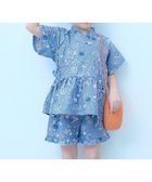 【デビロック/devirock / KIDS】のえらべるデザイン ペプラム ガールズ甚平 甚平 25SS 001-シェル1-ダスティブルー|ID: prp329100004531810 ipo3291000000032726936