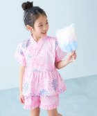 【デビロック/devirock / KIDS】のえらべるデザイン ペプラム ガールズ甚平 甚平 25SS 004-花火-ピンク|ID: prp329100004531810 ipo3291000000032726940