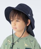 【シップス/SHIPS / KIDS】のSHIPS KIDS UVカット/撥水/吸水速乾 サファリ ハット ネイビー|ID: prp329100004531820 ipo3291000000032626176
