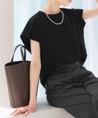 【アーバンリサーチ ロッソ/URBAN RESEARCH ROSSO】のタックスリーブクールタッチカットソー BLACK|ID: prp329100004531821 ipo3291000000032035120