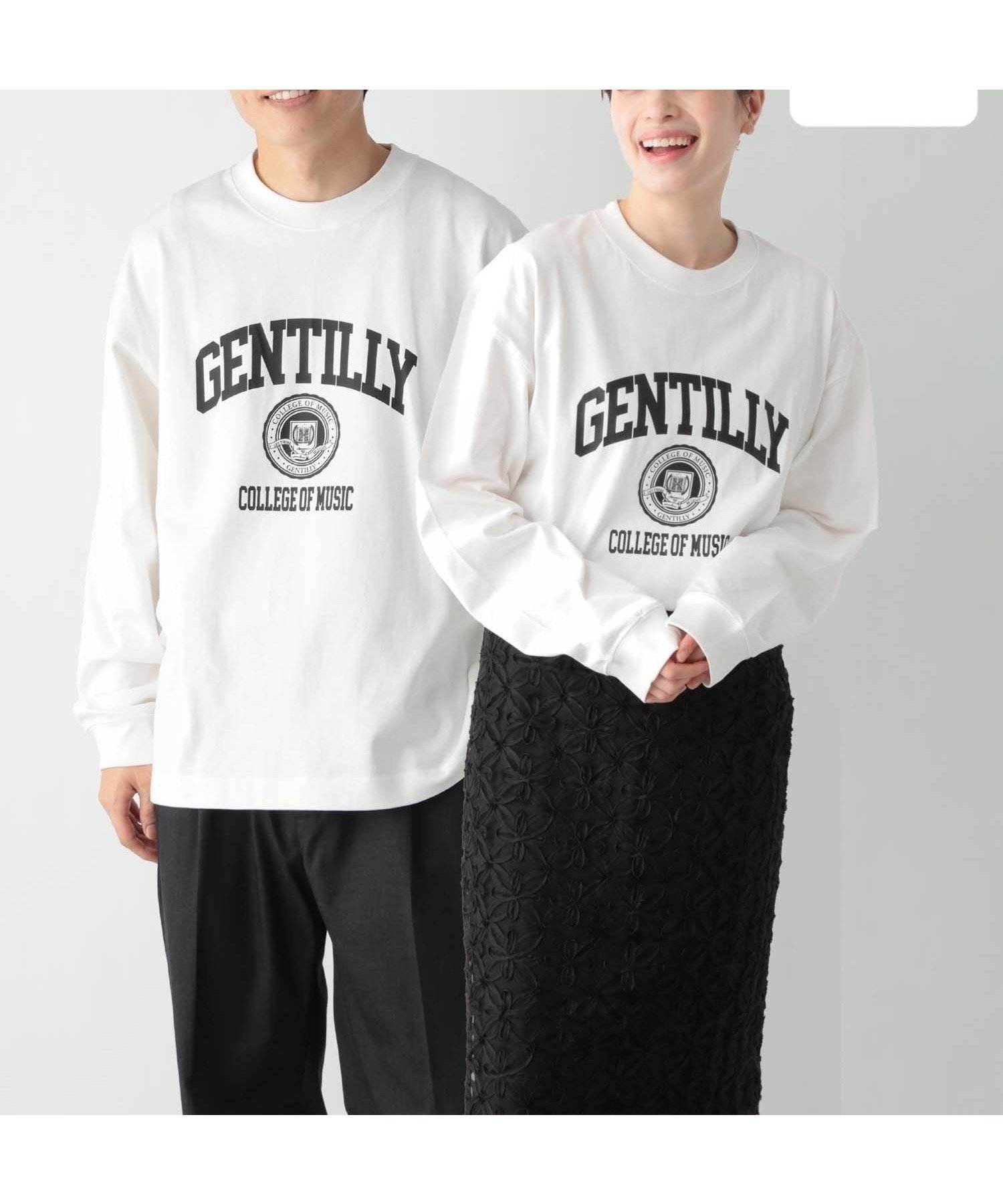【グローバルワーク/GLOBAL WORK】のヘビロッTEE/プリント/長袖/147196 インテリア・キッズ・メンズ・レディースファッション・服の通販 founy(ファニー) 　ファッション　Fashion　レディースファッション　Fashion for Women　トップス・カットソー　Cut & Sew Tops　おすすめ　Recommended / Our Picks　インナー　Innerwear　フロント　Front, Front Design　プリント　Print, Printed Pattern　ベーシック　Basic, Essential　長袖　Long Sleeve, Full Sleeve　オフ×カレッジ02|ID: prp329100004531824 ipo3291000000033489142