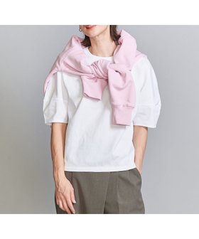 【ビューティ&ユース ユナイテッドアローズ/BEAUTY&YOUTH / UNITED ARROWS】 コットン カーブスリーブ 5分袖カットソー人気、トレンドファッション・服の通販 founy(ファニー) ファッション Fashion レディースファッション WOMEN トップス・カットソー Tops/Tshirt カットソー Cut and Sewn インナー Inner カットソー Cut And Sew シンプル Simple スリーブ Sleeve バランス Balance ボトム Bottom おすすめ Recommend |ID:prp329100004531830