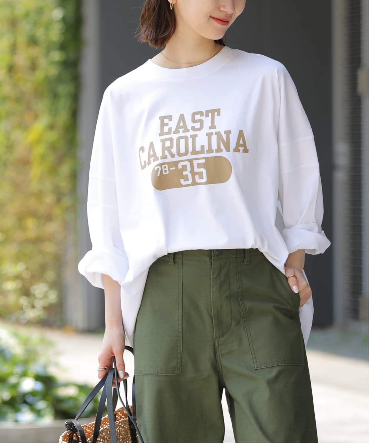 【ジャーナルスタンダード レリューム/JOURNAL STANDARD relume】の別注【Champion/チャンピオン】16s/1Jersey L/S Tシャツ 人気、トレンドファッション・服の通販 founy(ファニー) 　ファッション　Fashion　レディースファッション　Fashion for Women　トップス・カットソー　Cut & Sew Tops　シャツ・ブラウス・オフィスカジュアル　Elegant Blouses & Button-Ups　ロングTシャツ・Tシャツ　Longline T-Shirts & Tees　2025年　2025　2025春夏・S/S　Spring/Summer 2025 SS25　カットソー　Cut and Sewn Top　グラフィック　Graphic, Graphic Design　スポーツ　Sports, Activewear　ニューヨーク　New York, NYC Style　人気　Popular, Best Seller　別注　Limited Edition, Custom Order　 other-1|ID: prp329100004531833 ipo3291000000033716003