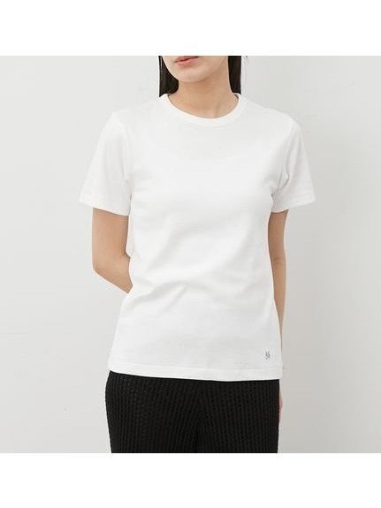 【ミラオーウェン/Mila Owen】のフライスコンパクトTシャツ インテリア・キッズ・メンズ・レディースファッション・服の通販 founy(ファニー) https://founy.com/ 雑誌掲載アイテム Magazine Items ファッション雑誌 Fashion Magazines クラッシィ CLASSY. ファッション Fashion レディースファッション Ladies' Fashion Online トップス・カットソー Tops/Tshirt シャツ/ブラウス Shirts/Blouses ロング / Tシャツ T-Shirts 7月号 July Issue コンパクト Compact シンプル Simple ストライプ Stripe ベーシック Basic エレガント 上品 Elegant 人気 Popularity 夏 Summer 定番 Standard 雑誌 Magazine |ID: prp329100004531845 ipo3291000000032640265