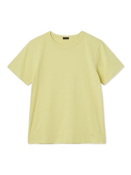 【ミラオーウェン/Mila Owen】のフライスコンパクトTシャツ インテリア・キッズ・メンズ・レディースファッション・服の通販 founy(ファニー) 　雑誌掲載アイテム　Magazine Items　ファッション雑誌　Fashion Magazines　クラッシィ　CLASSY.　ファッション　Fashion　レディースファッション　Ladies' Fashion Online　トップス・カットソー　Tops/Tshirt　シャツ/ブラウス　Shirts/Blouses　ロング / Tシャツ　T-Shirts　7月号　July Issue　コンパクト　Compact　シンプル　Simple　ストライプ　Stripe　ベーシック　Basic　エレガント 上品　Elegant　人気　Popularity　夏　Summer　定番　Standard　雑誌　Magazine　YEL[032]|ID: prp329100004531845 ipo3291000000032640270