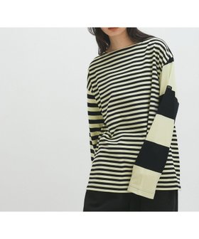 【アダム エ ロペ/ADAM ET ROPE'】の【G.F.G.S. for ADAM ET ROPE 】別注ボートネックボーダー 人気、トレンドファッション・服の通販 founy(ファニー) ファッション Fashion レディースファッション Fashion for Women 春 Spring スタンダード Standard, Basic ボーダー Border, Stripe 別注 Limited Edition, Custom Order リラックス Relax, Relaxed Fit ロング Long, Long-Length S/S・春夏 SS, Spring/Summer, Warm Season 夏 Summer 2024年 2024 2024-2025秋冬・A/W Autumn/Winter 2024–25 AW24–25 2025年 2025 2025春夏・S/S Spring/Summer 2025 SS25 |ID:prp329100004531847