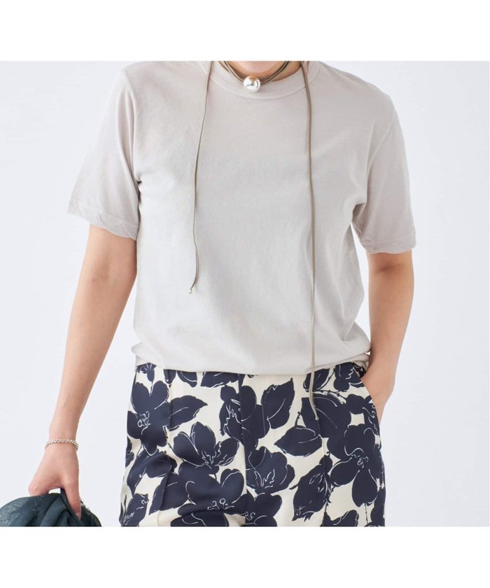 【イエナ/IENA】のATON/エイトン 別注 FRESCA SINGLE JERSEY Tシャツ インテリア・キッズ・メンズ・レディースファッション・服の通販 founy(ファニー) https://founy.com/ ファッション Fashion レディースファッション WOMEN トップス・カットソー Tops/Tshirt シャツ/ブラウス Shirts/Blouses ロング / Tシャツ T-Shirts インド India カットソー Cut And Sew コンパクト Compact サマー Summer スタンダード Standard 人気 Popularity 別注 Special Order レギュラー Regular |ID: prp329100004531881 ipo3291000000032082128