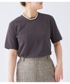 【イエナ/IENA】のATON/エイトン 別注 FRESCA SINGLE JERSEY Tシャツ ブラック A|ID: prp329100004531881 ipo3291000000032082131