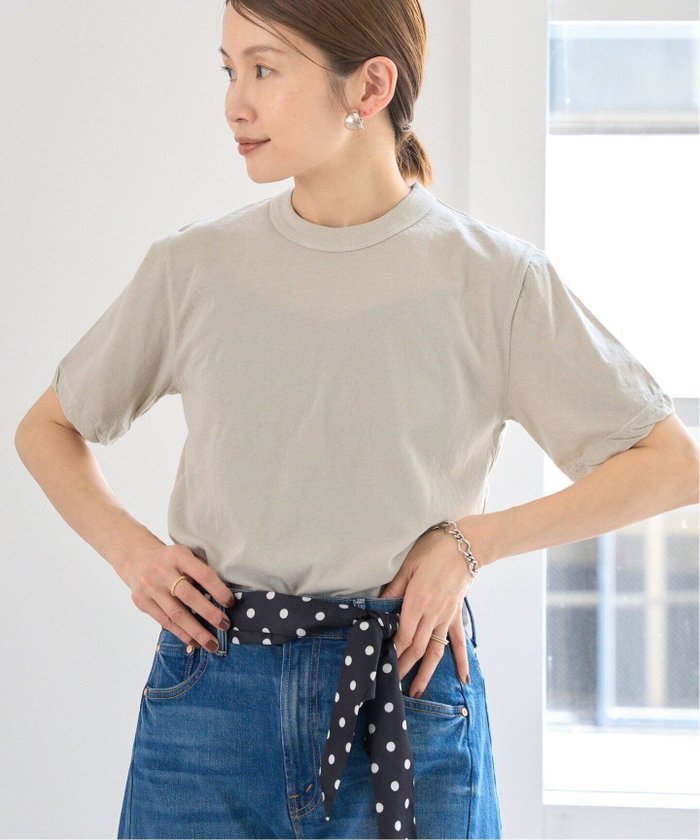 【イエナ/IENA】のATON/エイトン 別注 FRESCA SINGLE JERSEY Tシャツ インテリア・キッズ・メンズ・レディースファッション・服の通販 founy(ファニー) https://founy.com/ ファッション Fashion レディースファッション Ladies' Fashion Online トップス・カットソー Tops/Tshirt シャツ/ブラウス Shirts/Blouses ロング / Tシャツ T-Shirts インド India カットソー Cut And Sew コンパクト Compact サマー Summer スタンダード Standard 人気 Popularity 別注 Special Order レギュラー Regular |ID: prp329100004531881 ipo3291000000032678925