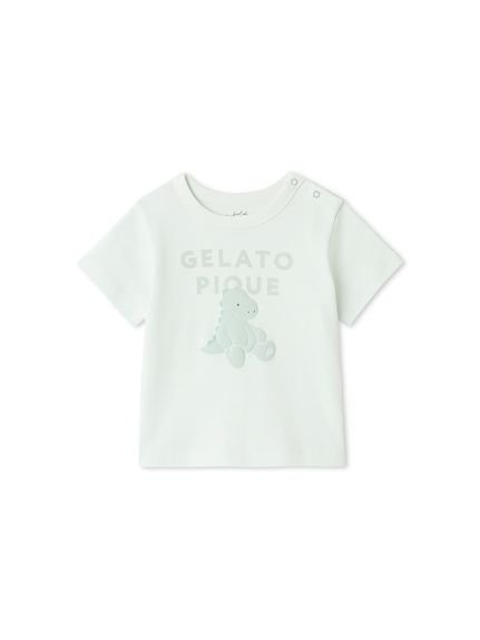【ジェラート ピケ/gelato pique / KIDS】の【BABY】ぬいぐるみワンポイントTシャツ インテリア・キッズ・メンズ・レディースファッション・服の通販 founy(ファニー) 　ファッション　Fashion　キッズファッション　KIDS　おすすめ　Recommend　カットソー　Cut And Sew　プリント　Print　ラベンダー　Lavender　ロング　Long　ワンポイント　One Point　MNT[021]|ID: prp329100004531896 ipo3291000000032035435