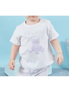 【ジェラート ピケ/gelato pique / KIDS】の【BABY】ぬいぐるみワンポイントTシャツ 人気、トレンドファッション・服の通販 founy(ファニー) ファッション Fashion キッズファッション KIDS Children’s Clothing おすすめ Recommend カットソー Cut And Sew プリント Print ラベンダー Lavender ロング Long ワンポイント One Point thumbnail LAV[071]|ID: prp329100004531896 ipo3291000000032642159