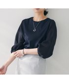 【アンタイトル/UNTITLED】の【二の腕カバー/オンオフ】袖シアー ドッキングプルオーバー 人気、トレンドファッション・服の通販 founy(ファニー) ファッション Fashion レディースファッション WOMEN トップス・カットソー Tops/Tshirt プルオーバー Pullover おすすめ Recommend シアー Sheer ジャージ Jersey ドッキング Docking thumbnail ネイビー|ID: prp329100004531897 ipo3291000000032035443
