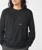 【シップス フォー ウィメン/SHIPS】の【WEB限定】SHIPS マイクロ SHIPSロゴ ポケット ロングスリーブ Tシャツ (ロンT) ブラック|ID: prp329100004531902 ipo3291000000032384077