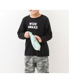 【デビロック/devirock / KIDS】の綿100% ボーイズ 裾リブ 長袖パジャマ ルームウェア 長袖ルームウェア パジャマ 24AW 003-ロゴ2-ブラック|ID: prp329100004531911 ipo3291000000032071077