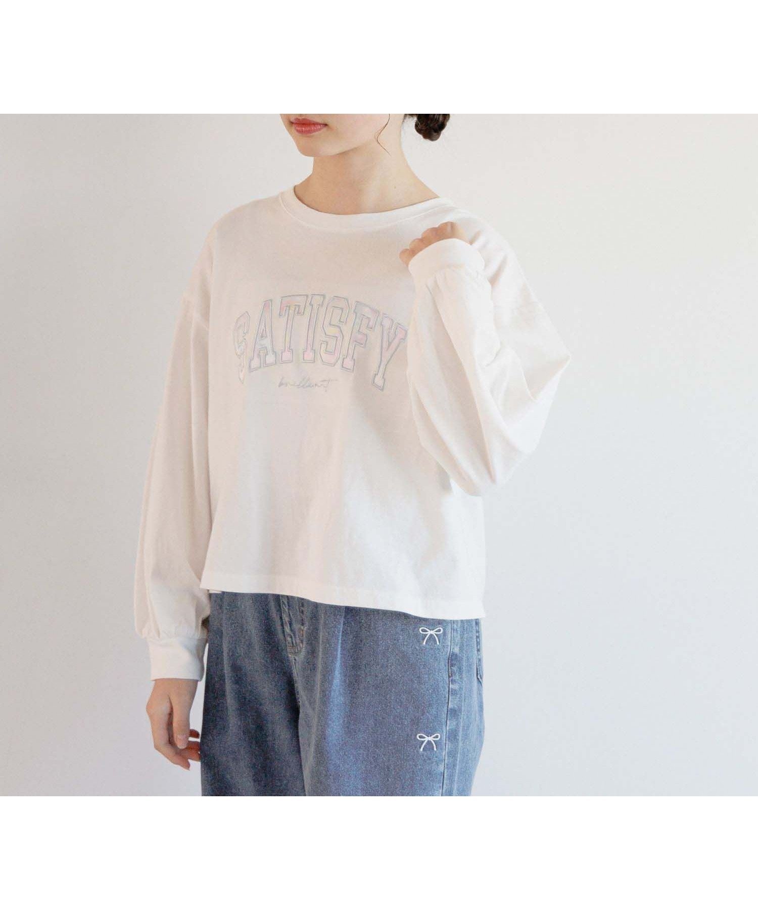 【グローバルワーク/GLOBAL WORK / KIDS】のヘビロッTEEワイド長袖/キッズ/147421 インテリア・キッズ・メンズ・レディースファッション・服の通販 founy(ファニー) 　ファッション　Fashion　キッズファッション　KIDS　2024年　2024　2024-2025秋冬・A/W　Aw/Autumn/Winter/Fw/Fall/2024-2025　グラデーション　Gradation　ショート　Short　スリーブ　Sleeve　フレンチ　French　プリント　Print　ボトム　Bottom　リボン　Ribbon　ロング　Long　ワイド　Wide　人気　Popularity　A/W・秋冬　Aw・Autumn/Winter・Fw・Fall-Winter　長袖　Long Sleeve　オフ05|ID: prp329100004531915 ipo3291000000032080756