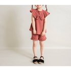 【ブランシェス/branshes / KIDS】の【WEB限定/DRC】フリルカットソーセットアップ ブラウン|ID: prp329100004531920 ipo3291000000032081507