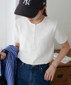 【ディスコート/Discoat】の【29色展開/多色買い】ワッフルリングドット半袖Tシャツ《WEB限定》 ホワイト|ID: prp329100004531933 ipo3291000000032128197