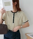【ディスコート/Discoat】の【29色展開/多色買い】ワッフルリングドット半袖Tシャツ《WEB限定》 アイボリー|ID: prp329100004531933 ipo3291000000032128200