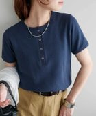 【ディスコート/Discoat】の【29色展開/多色買い】ワッフルリングドット半袖Tシャツ《WEB限定》 ネイビー|ID: prp329100004531933 ipo3291000000032128207