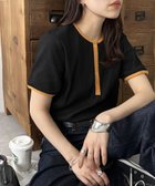 【ディスコート/Discoat】の【29色展開/多色買い】ワッフルリングドット半袖Tシャツ《WEB限定》 ブラックその他3|ID: prp329100004531933 ipo3291000000032317090