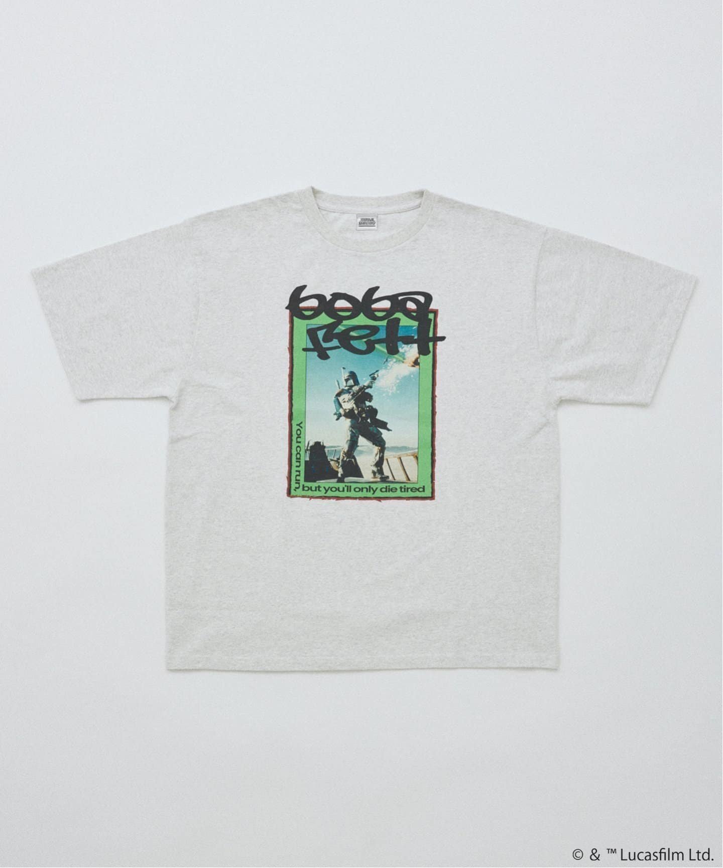 【ジャーナルスタンダード/JOURNAL STANDARD / MEN】のSTAR WARS / スター・ウォーズ 別注プリントTシャツ インテリア・キッズ・メンズ・レディースファッション・服の通販 founy(ファニー) 　ファッション　Fashion　メンズファッション　Fashion for Men　キャラクター　Character, Licensed Characters　クラシカル　Classical, Vintage-Inspired　クール　Cool, Chic　グラフィック　Graphic, Graphic Design　シンプル　Simple, Minimal　手描き　Hand-Drawn, Illustrated　プリント　Print, Printed Pattern　別注　Limited Edition, Custom Order　グレーA|ID: prp329100004531964 ipo3291000000032743281