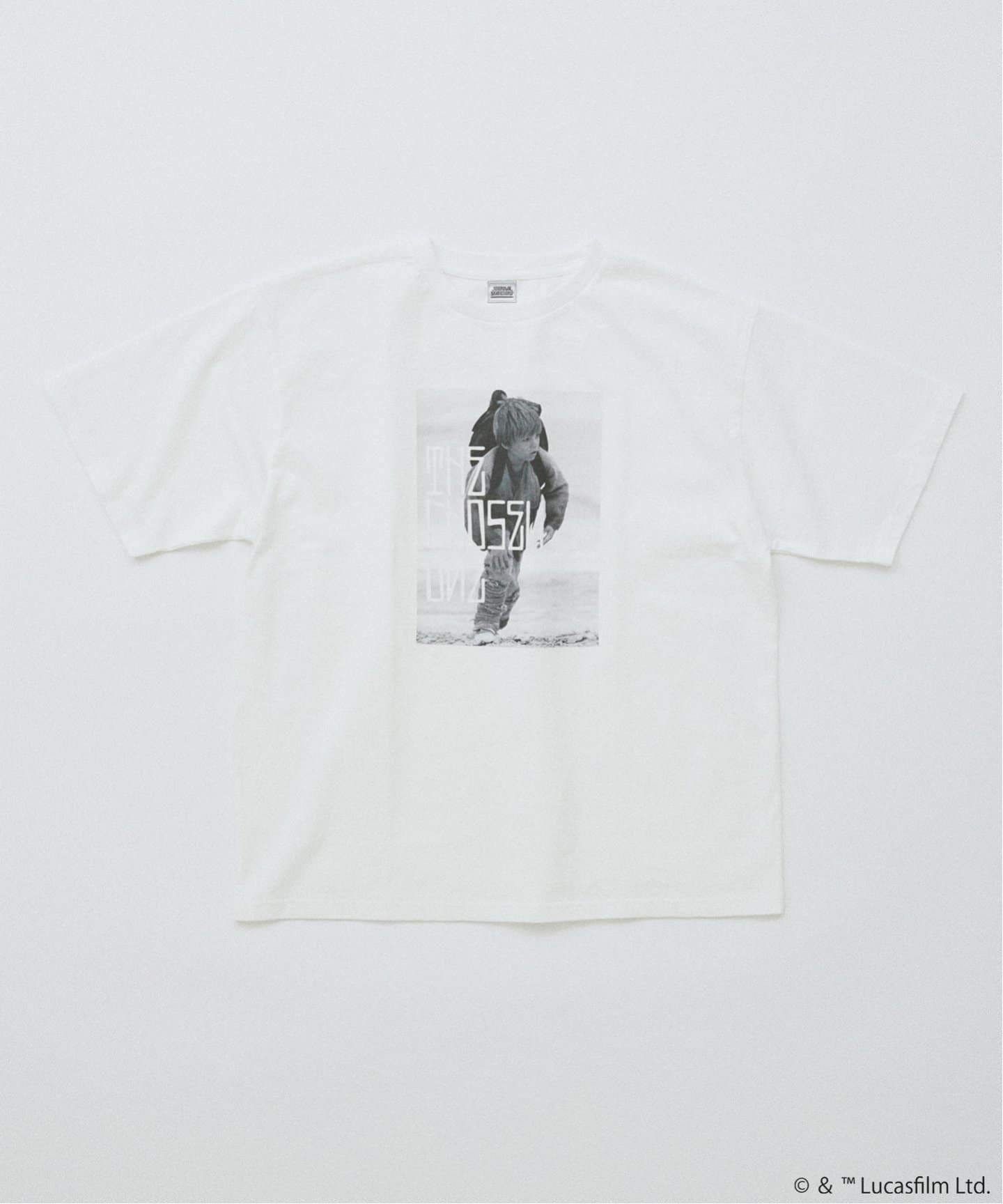 【ジャーナルスタンダード/JOURNAL STANDARD / MEN】のSTAR WARS / スター・ウォーズ 別注プリントTシャツ インテリア・キッズ・メンズ・レディースファッション・服の通販 founy(ファニー) 　ファッション　Fashion　メンズファッション　Fashion for Men　キャラクター　Character, Licensed Characters　クラシカル　Classical, Vintage-Inspired　クール　Cool, Chic　グラフィック　Graphic, Graphic Design　シンプル　Simple, Minimal　手描き　Hand-Drawn, Illustrated　プリント　Print, Printed Pattern　別注　Limited Edition, Custom Order　ホワイト|ID: prp329100004531964 ipo3291000000032743285