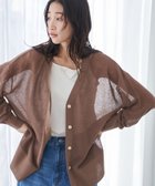 【コーエン/COEN】のサラコカタアゼVネックニットカーディガン MOCA|ID: prp329100004531967 ipo3291000000032056266