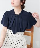 【ナチュラルクチュール/natural couture】のゴールドバー付きボウタイブラウス 人気、トレンドファッション・服の通販 founy(ファニー) ファッション Fashion レディースファッション Fashion for Women トップス・カットソー Cut & Sew Tops シャツ・ブラウス・オフィスカジュアル Elegant Blouses & Button-Ups 2025年 2025 2025春夏・S/S Spring/Summer 2025 SS25 おすすめ Recommended / Our Picks シンプル Simple, Minimal スラックス Slacks, Dress Pants デニム Denim, Jeans Material トレンド Trend, Trending Now フェミニン Feminine, Girly フレア Flare, Flared マーメイド Mermaid, Fishtail Silhouette エレガント 上品 Elegant thumbnail ネイビー|ID: prp329100004531977 ipo3291000000033298039