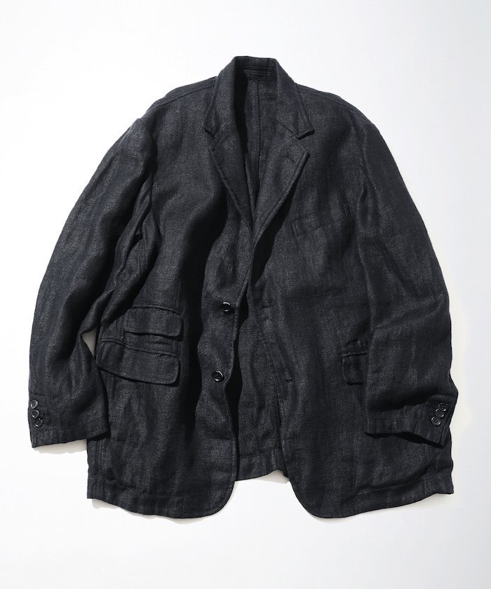 【その他のブランド/Other】のLinen Tailored Jacket インテリア・キッズ・メンズ・レディースファッション・服の通販 founy(ファニー) https://founy.com/ ファッション Fashion メンズファッション Fashion for Men ジャケット Jacket, Outerwear タンブラー Tumbler, Travel Mug ポケット Pocket, Pocket Detail リネン Linen, Linen Fabric |ID: prp329100004532005 ipo3291000000032972418