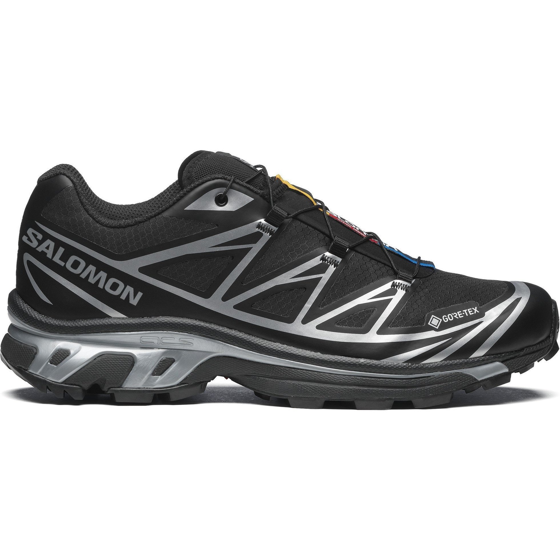 【サロモン/Salomon】の公式 XT-6 GTX インテリア・キッズ・メンズ・レディースファッション・服の通販 founy(ファニー) 　ファッション　Fashion　レディースファッション　WOMEN　クッション　Cushion　スニーカー　Sneakers　メッシュ　Mesh　Black/FtwSilver|ID: prp329100004532018 ipo3291000000032372075