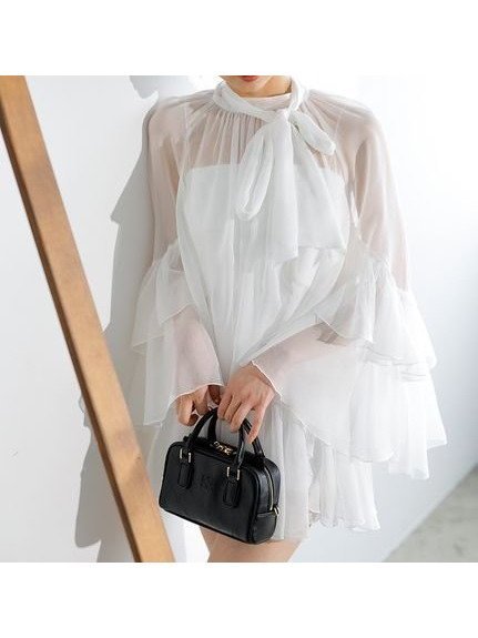 【スナイデル/SNIDEL】のラッフルミニセットアップ 人気、トレンドファッション・服の通販 founy(ファニー) 　ファッション　Fashion　レディースファッション　WOMEN　セットアップ　Setup　インナー　Inner　ウェーブ　Wave　キャミソール　Camisole　今季　This Season　シアー　Sheer　スウェット　Sweat　セットアップ　Set Up　デニム　Denim　トレンド　Trend　フィット　Fit　フレア　Flare　ボヘミアン　Bohemian　ランダム　Random　おすすめ　Recommend　エレガント 上品　Elegant　 other-1|ID: prp329100004532032 ipo3291000000032036018