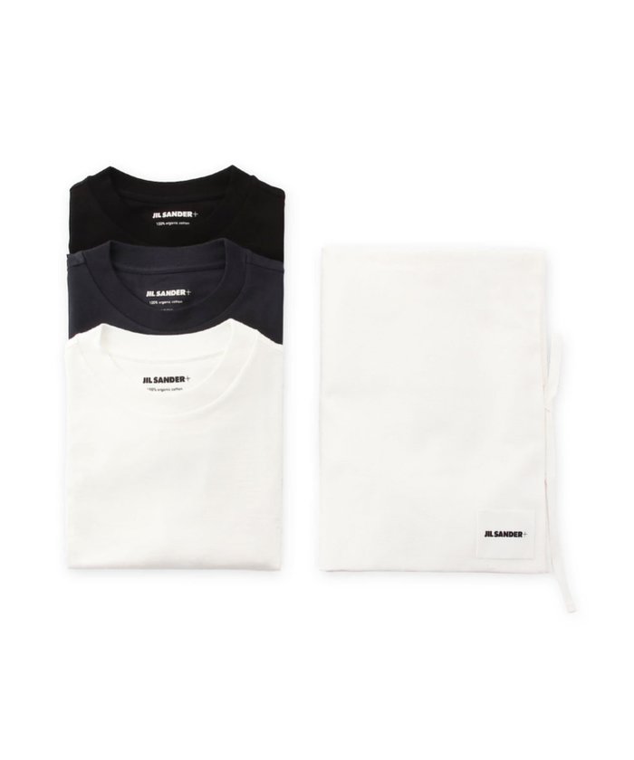 【ジル サンダー/JIL SANDER / MEN】の3パックTシャツショートスリーブセット インテリア・キッズ・メンズ・レディースファッション・服の通販 founy(ファニー) https://founy.com/ ファッション Fashion メンズファッション Fashion for Men ショート Short, Short Length シンプル Simple, Minimal スリーブ Sleeve, Long Sleeve / Short Sleeve エレガント 上品 Elegant |ID: prp329100004532035 ipo3291000000032729962