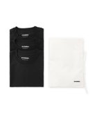 【ジル サンダー/JIL SANDER / MEN】の3パックTシャツショートスリーブセット 人気、トレンドファッション・服の通販 founy(ファニー) ファッション Fashion メンズファッション Fashion for Men ショート Short, Short Length シンプル Simple, Minimal スリーブ Sleeve, Long Sleeve / Short Sleeve ボックス Boxy, Box Shape thumbnail BLACK|ID: prp329100004532035 ipo3291000000033495208