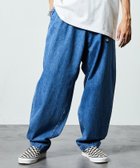 【フリークスストア/FREAK'S STORE】のFREAK S STORE OUTDOORS/フリークスアウトドアーズ ワイドシルエット クライミングパンツ/デニム/チノ【限定展開】 25AW ライトインディゴ|ID: prp329100004532049 ipo3291000000034521987