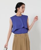 【ビューティ&ユース ユナイテッドアローズ/BEAUTY&YOUTH / UNITED ARROWS】の【WEB限定 Wardrobe DAILY MINIMAL】フリルレイヤード ノースリーブカットソー -接触冷感- 人気、トレンドファッション・服の通販 founy(ファニー) ファッション Fashion レディースファッション Fashion for Women トップス・カットソー Cut & Sew Tops キャミソール&ノースリーブ Camisoles & Sleeveless Tops カットソー・ベーシックTシャツ Cut-and-Sewn Tops / Stretch Tees & Basics オケージョン Occasion Wear カットソー Cut and Sewn Top 今季 This Season, Current Season サマー Summer, Summer Style シンプル Simple, Minimal スラックス Slacks, Dress Pants デニム Denim, Jeans Material トレンド Trend, Trending Now ノースリーブ Sleeveless, No-Sleeve 人気 Popular, Best Seller ボトム Bottoms, Lower Wear おすすめ Recommended / Our Picks エレガント 上品 Elegant ビジネス 仕事 通勤 Business / Work / Commuting thumbnail ROYAL|ID: prp329100004532051 ipo3291000000032778297