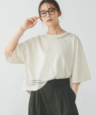 【グローバルワーク/GLOBAL WORK】の乾きやすいスウェットプリント7分袖/289384 アイボリー×ロゴ08|ID: prp329100004532054 ipo3291000000033570953