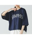 【グローバルワーク/GLOBAL WORK】の乾きやすいスウェットプリント7分袖/289384 4月NEW/NVYBIGロゴ|ID: prp329100004532054 ipo3291000000033570967