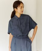 【ロペ/ROPE'】のバックサテン ドルマンブラウス/【セットアップ対応】/洗える 人気、トレンドファッション・服の通販 founy(ファニー) ファッション Fashion レディースファッション WOMEN トップス・カットソー Tops/Tshirt シャツ/ブラウス Shirts/Blouses バッグ Bag おすすめ Recommend サテン Satin ストレッチ Stretch スリット Slit セットアップ Set Up デニム Denim ドレープ Drape フラップ Flap ポケット Pocket リラックス Relax ビジネス 仕事 通勤 Business 洗える Washable thumbnail ネイビー系(41)|ID: prp329100004532073 ipo3291000000032263791