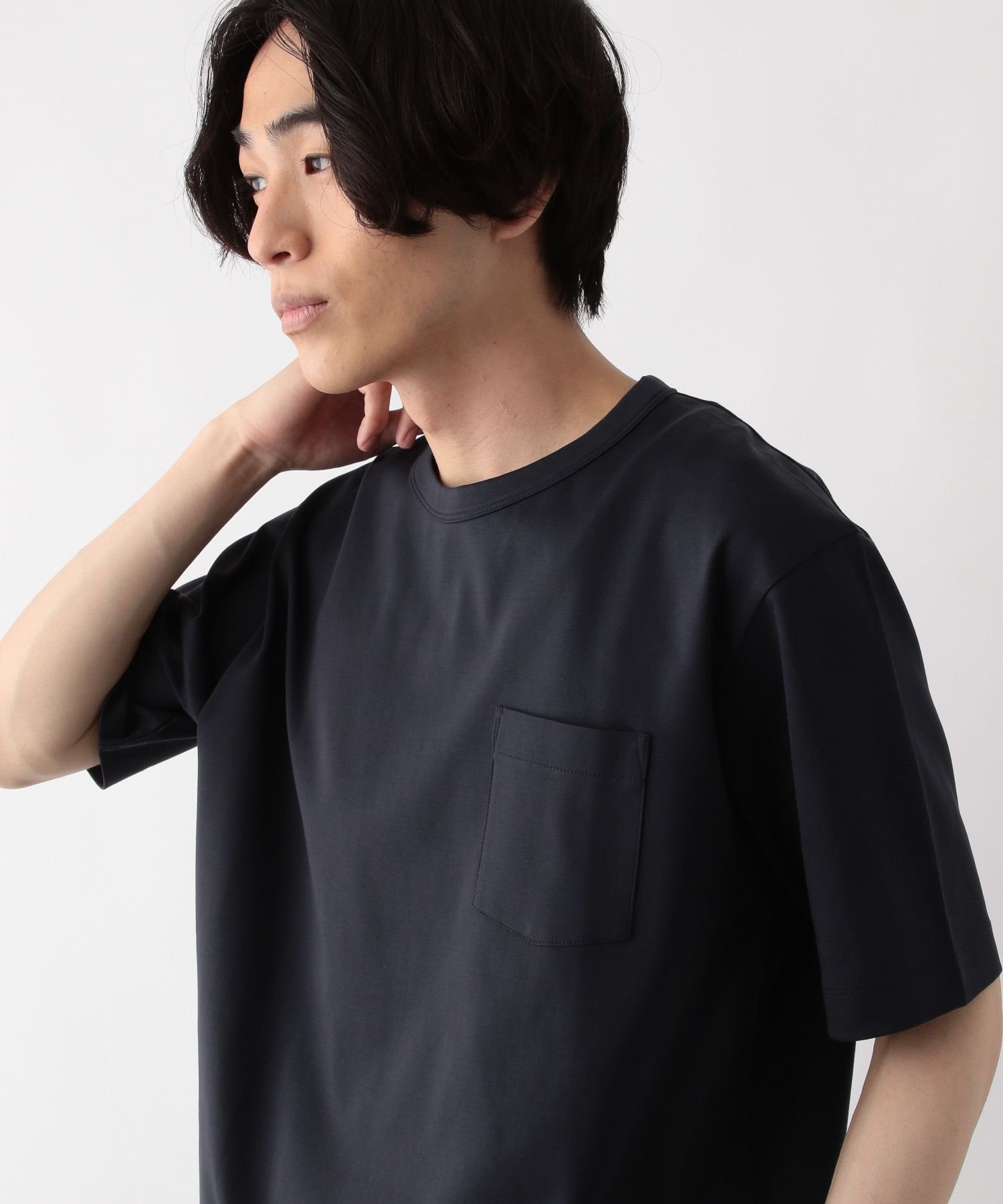 【グローバルワーク/GLOBAL WORK / MEN】のリッチクリーンTシャツ/半袖/288187 インテリア・キッズ・メンズ・レディースファッション・服の通販 founy(ファニー) 　ファッション　Fashion　メンズファッション　MEN　おすすめ　Recommend　インナー　Inner　グラフィック　Graphic　シルク　Silk　シルケット　Mercerization　ジャケット　Jacket　スリット　Slit　リラックス　Relax　エレガント 上品　Elegant　半袖　Short Sleeve　チャコール19|ID: prp329100004532091 ipo3291000000032432385