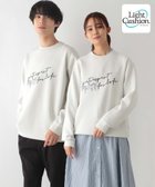 【グローバルワーク/GLOBAL WORK】のライトクッションクルー/ロゴ/116246 アイボリー×斜め筆記×モチーフ07|ID: prp329100004532102 ipo3291000000034459119