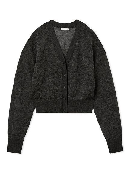 【フレイ アイディー/FRAY I.D】のギャラクシーカーディガン/ウォッシャブル インテリア・キッズ・メンズ・レディースファッション・服の通販 founy(ファニー) 　ファッション　Fashion　レディースファッション　WOMEN　トップス・カットソー　Tops/Tshirt　カーディガン　Cardigans　イタリア　Italy　ウォッシャブル　Washable　カーディガン　Cardigan　シンプル　Simple　スリット　Slit　スリーブ　Sleeve　夏　Summer　BLK[009]|ID: prp329100004532124 ipo3291000000032036389
