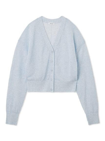【フレイ アイディー/FRAY I.D】のギャラクシーカーディガン/ウォッシャブル インテリア・キッズ・メンズ・レディースファッション・服の通販 founy(ファニー) 　ファッション　Fashion　レディースファッション　WOMEN　トップス・カットソー　Tops/Tshirt　カーディガン　Cardigans　イタリア　Italy　ウォッシャブル　Washable　カーディガン　Cardigan　シンプル　Simple　スリット　Slit　スリーブ　Sleeve　夏　Summer　BLU[086]|ID: prp329100004532124 ipo3291000000032036392