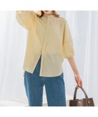 【アーバンリサーチ ロッソ/URBAN RESEARCH ROSSO】のUVカットウォッシャブルリネン混シャツブラウス YELLOW|ID: prp329100004532126 ipo3291000000032036395