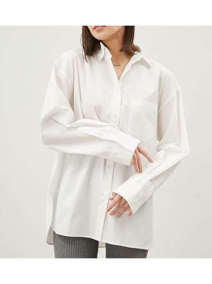 【ミラオーウェン/Mila Owen】のシャツカーブルーズシルエットワイドシャツ 人気、トレンドファッション・服の通販 founy(ファニー) 　雑誌掲載アイテム　Magazine Picks & Fashion Features　ファッション雑誌　Fashion Magazines　ストーリィ　STORY　ヴェリィ　VERY　ファッション　Fashion　レディースファッション　Fashion for Women　トップス・カットソー　Cut & Sew Tops　シャツ・ブラウス・オフィスカジュアル　Elegant Blouses & Button-Ups　5月号　May Issue　4月号　April Issue　ストライプ　Stripe, Striped Pattern　ストレート　Straight, Straight Cut　スマート　Smart, Elegant　雑誌　Magazine, Fashion Magazine　定番　Standard, Basic Item　6月号　June Issue, Jun. Edition　ルーズ　Loose, Oversized　おすすめ　Recommended / Our Picks　 other-1|ID: prp329100004532141 ipo3291000000033392203