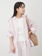 【ミラオーウェン/Mila Owen】の【セットアップ対応】【WEB限定カラー】フレンチリネンオーバーサイズシャツ 人気、トレンドファッション・服の通販 founy(ファニー) ファッション Fashion レディースファッション WOMEN トップス・カットソー Tops/Tshirt シャツ/ブラウス Shirts/Blouses ギンガム Gingham 今季 This Season シンプル Simple ストライプ Stripe セットアップ Set Up チェック Check トレンド Trend 定番 Standard ネップ Nep Yarn 人気 Popularity フレンチ French 無地 Plain Color リネン Linen おすすめ Recommend thumbnail LPNK[061]|ID: prp329100004532142 ipo3291000000032289932