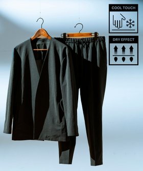 【アダムエロペ /ADAM ET ROPE' / MEN】の【RIRANCHA】サマーセットアップ / ノーカラージャケット スラックス / イージーケア / 接触冷感 / 吸水速乾 人気、トレンドファッション・服の通販 founy(ファニー) ファッション Fashion メンズファッション Fashion for Men セットアップ Matching Sets サマー Summer, Summer Style ジャケット Jacket, Outerwear スラックス Slacks, Dress Pants セットアップ Set-Up, Coordinated Outfit 吸水 Absorbent, Quick-Dry 夏 Summer 洗える Machine Washable |ID:prp329100004532149